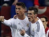 Cristiano Ronaldo a Gareth Bale.