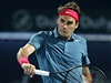 Roger Federer ve finále turnaje v Dubaji