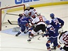 Jaromír Jágr dává svj 700. gól v NHL v zápase proti Islanders
