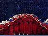 Show pi slavnostním zahájení paralympijských her v Soi