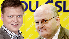 Předseda KDU-ČSL Pavel Bělobrádek uvítal Daniela Hermana ve stranických řadách mimo jiné poznámkou, že lidovci se hlásí k pravicové politice.