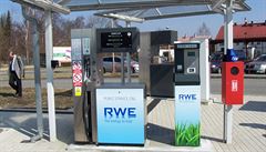 Skupina RWE chce každoročně postavit další dvě až tři CNG stanice do roku 2015. Ilustrační foto.