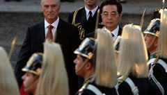 Čínský prezident Chu Ťin-tchao při návštěvě Lisabonu začátkem listopadu potěšil nejen portugalského prezidenta Aníbala Cavaca Silvu.