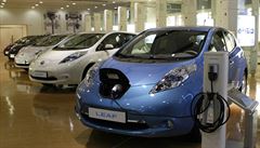 Elektromobil Leaf je spoleným projektem aliance RanaultNissan. Od prosince se prodává na japonském a americkém trhu.