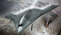 Budoucností bezpilotních létajících prostředků se má stát X-47B schopný startovat  i z paluby letadlových lodí.