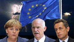 Středeční telekonference řeckého premiéra Jorgose Papandrea s německou kancléřkou Angelou Merkelovou a francouzským prezidentem Nicolasem Sarkozym nic nového nepřinesla – jen stará dogmata, omšelé sliby a vážná varování.