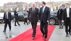 Czech PM Petr Nečas (right) with Bavaria’s Horst Seehofer in December 2010