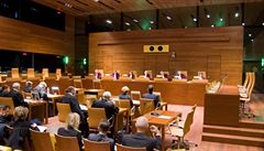 A hearing of the ECJ Chamber of five judges