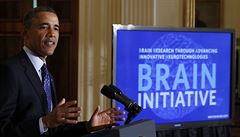 Barack Obama oznámil 2. dubna zahájení projektu na systematický výzkum mozku, jehož cílem je léčba nejen Alzheimerovy choroby.
