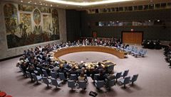 Zasedání Rady bezpenosti OSN (ilustraní fotografie).