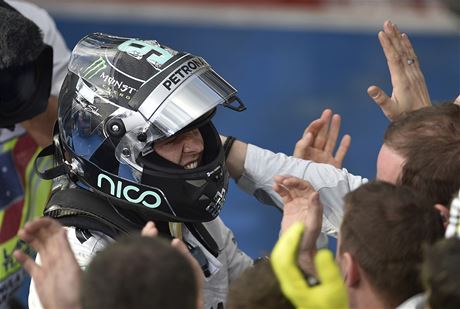 Vítz VC Austrálie Nico Rosberg.