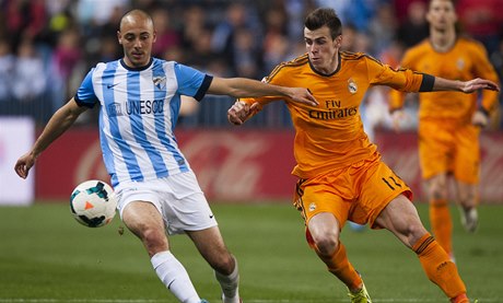 Gareth Bale (vpravo) a Nordin Amrabat.