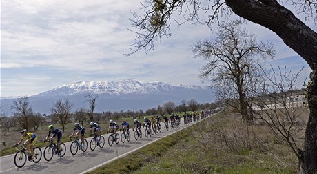 Cyklisté v závod Tirreno-Adriatico