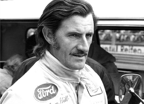 Graham Hill v roce 1972 pi Velké cen na Nuerburgringu