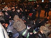 Demonstrace v Doncku, která si vyádala jednu ob.
