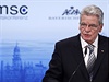 Nmecký prezident Joachim Gauck se v úvodním projevu Mnichovské bezpenostní...