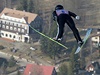 Roman Koudelka letí nad Harrachovem