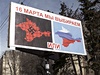 "6. bezna vybíráme: bu, anebo." Proruská kampa ke krymskému referendu je v plném proudu.
