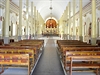 Interiér kostela St. James v Jaffna na Srí Lance odpovídá protestantskému...