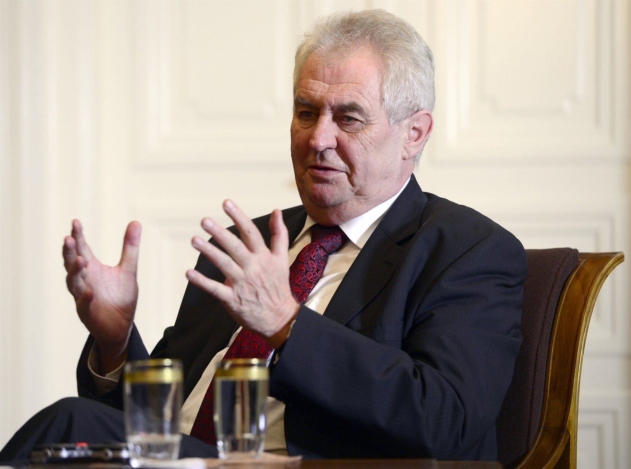 Prezident Milo� Zeman