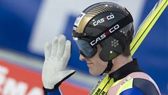 �eský skokan Jan Matura v Harrachov�