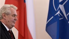 Zeman si dohodl s ministry, jak budou mluvil na summitu NATO