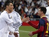 Cristiano Ronaldo a Lionel Messi.