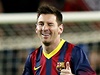 Fotbalista Barcelony Lionel Messi.