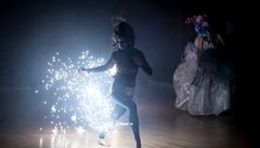 Amanitas Fire Theatre Cirkus Galaxie