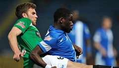 Kevin Luckassen (vpravo) z Liberce a Marek Kysela z Jablonce.