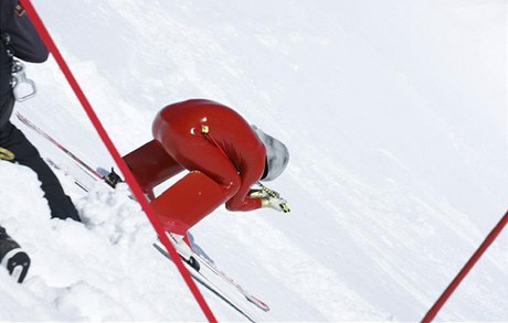 Rychlostní lyžař Radek Čermák