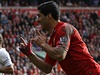 Fotbalisté Liverpoolu slaví dalí gól v síti Tottenhamu