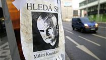 Hled se Milan Kundera.