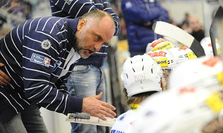 Trenér Komety Brno Vladimír Kýhos