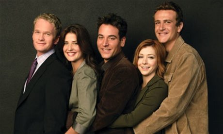 Hlavní postavy amerického seriálu How I Met Your Mother