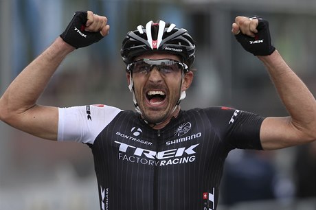 Vítěz závodu Kolem Flander Fabian Cancellara.