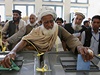 Po celém Afghánistánu se na jediný den otevely volební místnosti. 