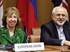 éfka unijní diplomacie Catherine Ashtonová a íránský ministr zahranií Mohammad Davád Zaríf.