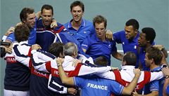 Čeští tenisté se v semifinále Davis Cupu střetnou s Francií