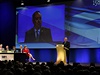 Salmond hovoil na konferenci sv separatistick Skotsk nrodn strany (SNP), kter byla posledn ped zijovm referendem.