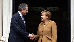 Merkelová pochválila Řecko za reformy. Cesta je však daleká