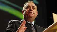 Skotský premiér Alex Salmond.