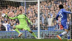 Mannone vyrá�í Salahovu st�elu