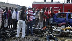 Bombový útok na autobusovém nádraí nigerijské metropole Abuja