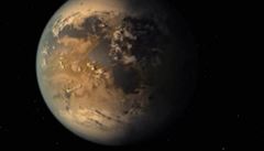 Je velk jako Zem a mohl by na n bt ivot. Animace planety Kepler-186f 
