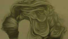 Kresba zvaná Vln�ní od Drahomíry Malou�kové