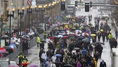 Obyvatelé Bostonu uctili památku ob�tem teroristického útoku b�hem lo�ského maratonu. 