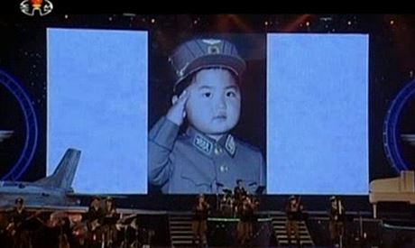 Dtská fotografie severokorejského diktátora Kim ong-una