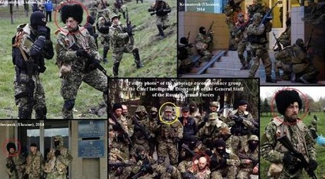 USA ukázaly snímky, které údajn spojují ruské vojáky s Ukrajinou.