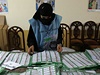 Sítání volebních hlas v Afghánistánu.